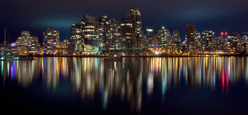Vancouver at Night (CC BY ND / popejon2)