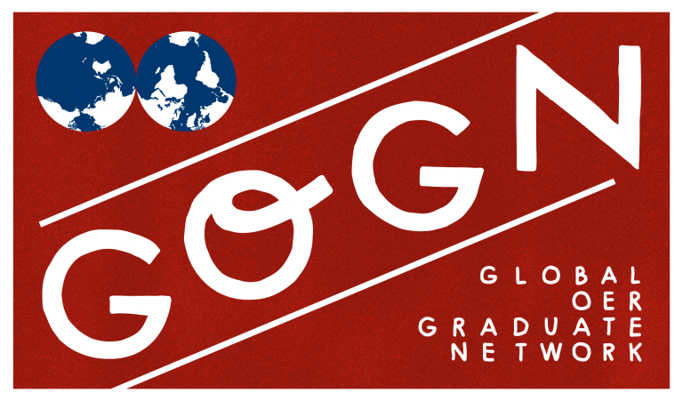 GOGN logo like a travel ticket