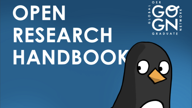 Sharing The GO-GN Open Research Handbook